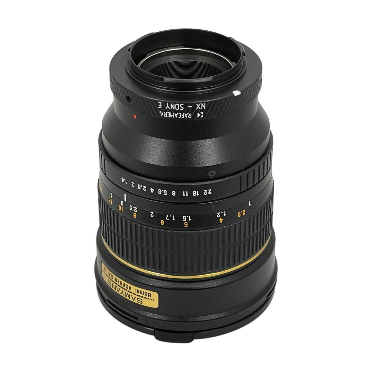 Samsung NX lens to Sony E camera mount adapter