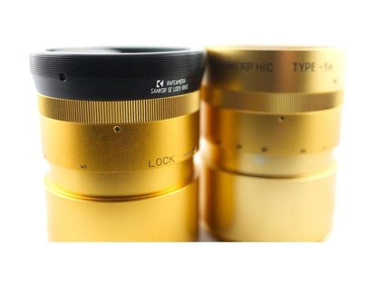 Lock ring for Sankor type 5E lens (M67x0.75 female to M75x0.75 male adapter)