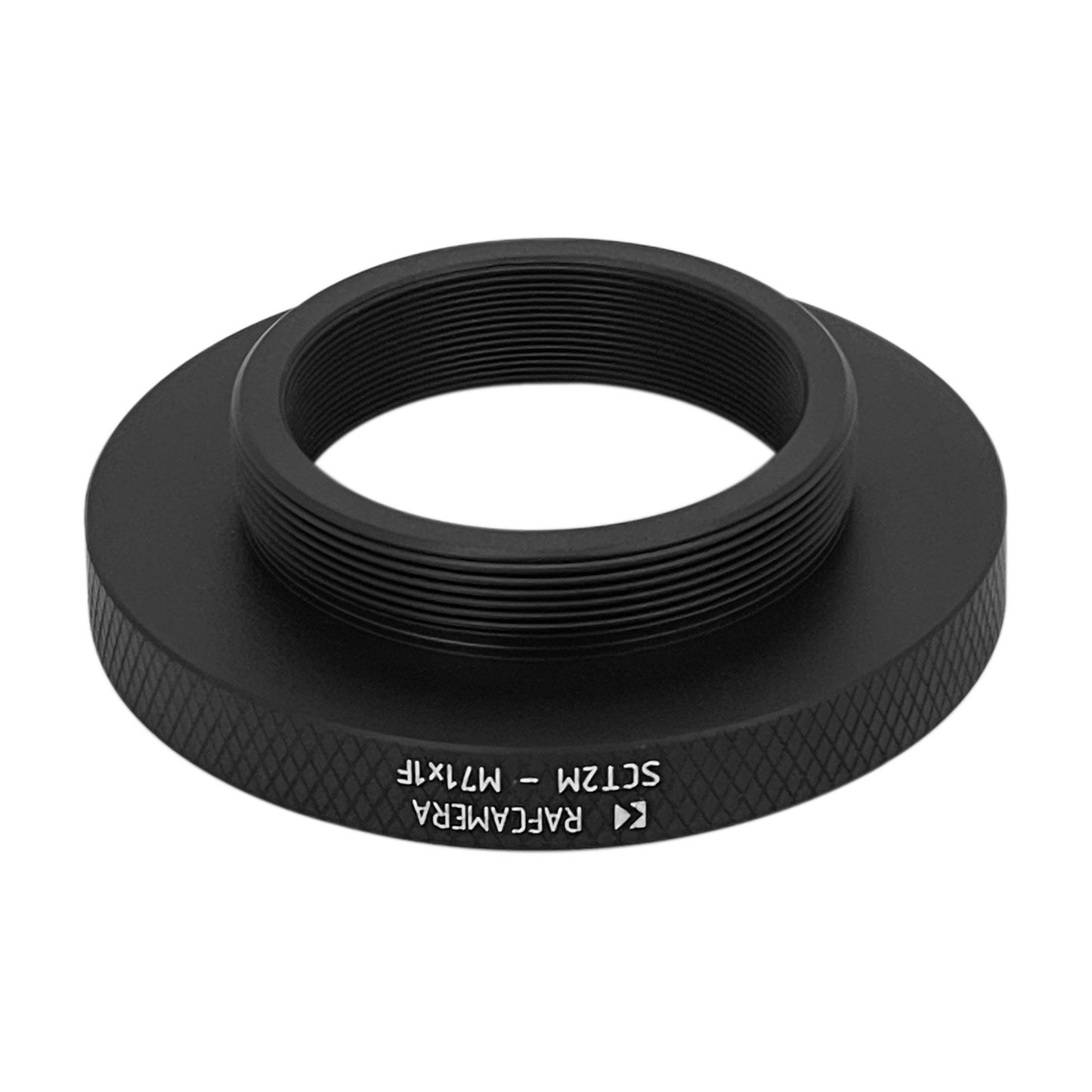 SCT2 male (10mm) to M71x1 female thread adapter for Takahashi Mewlon 210