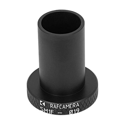 SM1 female thread to 19mm outer diameter adapter