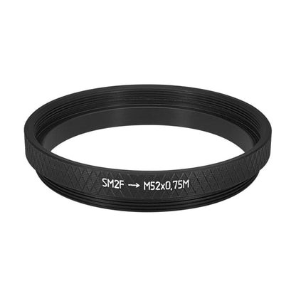 SM2 female to M52x0.75 male thread adapter