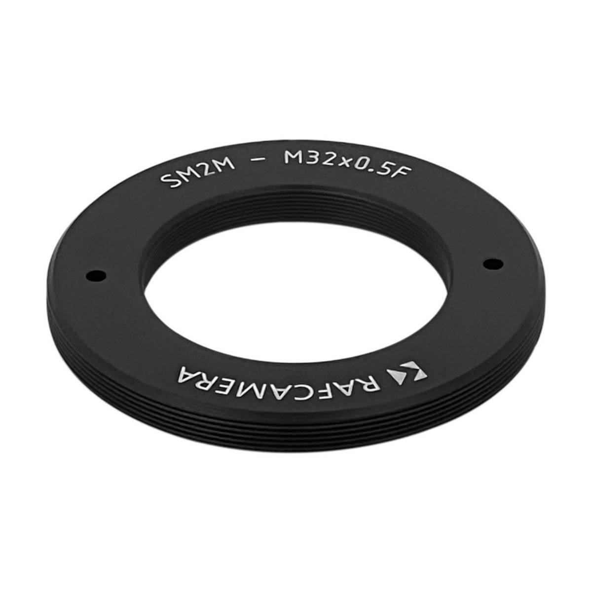 SM2 male to M32x0.5 female thread adapter, flangeless