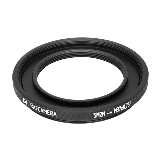 SM2 male to M37x0.75 female thread adapter (SM2 to 37mm step-down ring)
