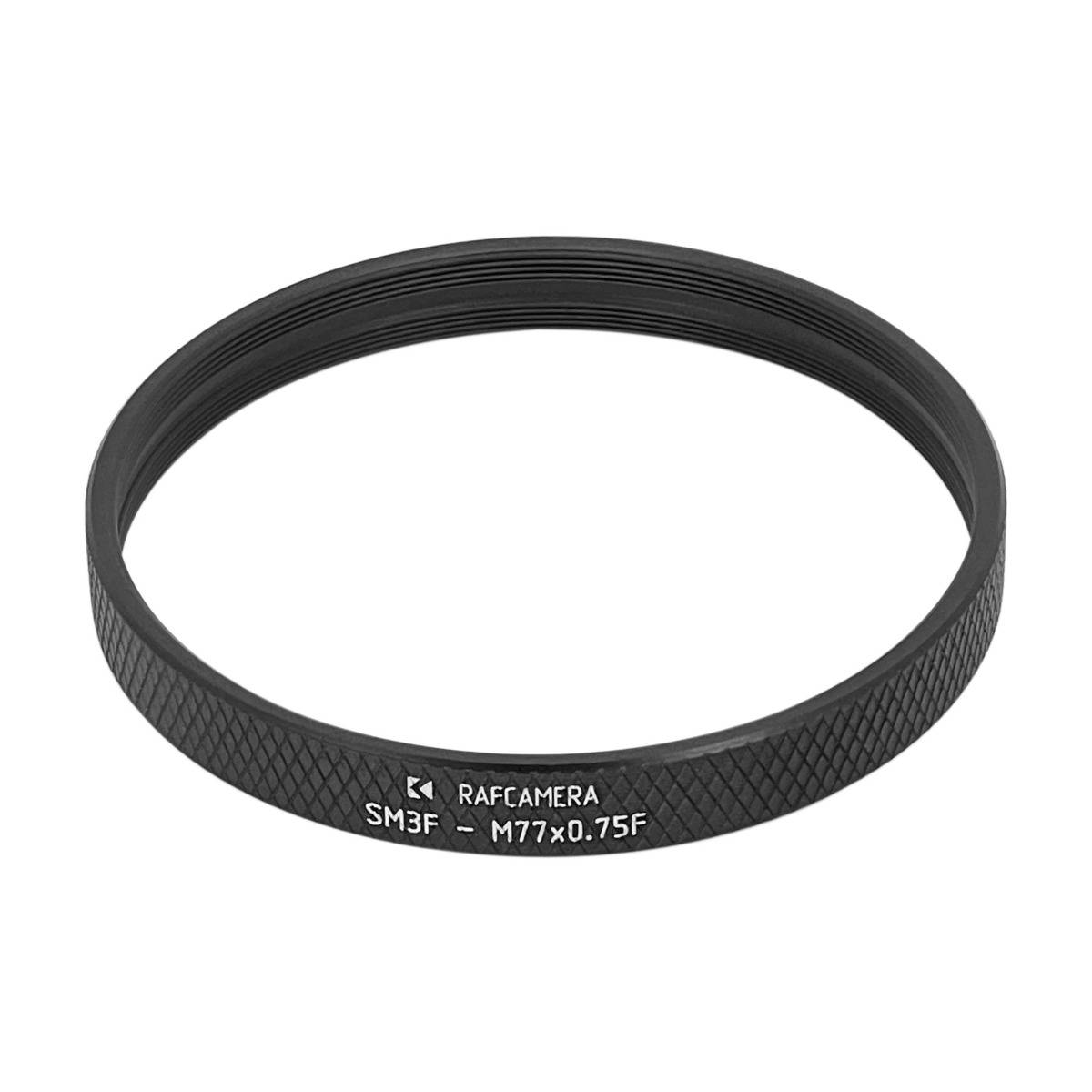 SM3 female to M77x0.75 female thread adapters