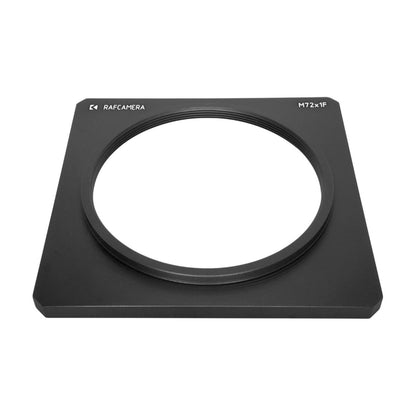 Graflex Speed Graphic lens board with M72x1 female thread