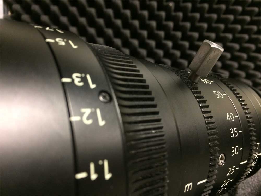 Focus Pulling Stick with M3 thread for Cabrio zoom lens, 25mm