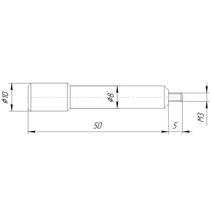 Focus Pulling Stick with M3 thread for Rodenstock Modular Focus Helicoid, 50mm