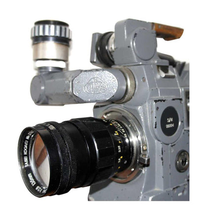 T2 female thread to Arri PL camera mount adapter, stainless steel