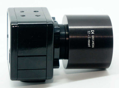 T2 female thread to C-mount camera adapter