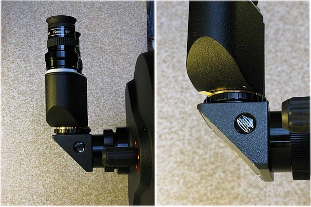 T2 female to M26x0.75 male thread adapter for binoviewers