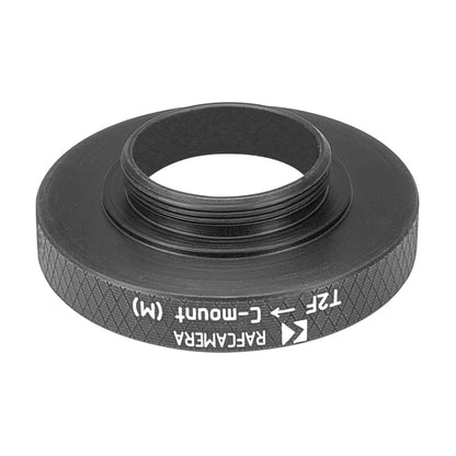 T2 female thread to C-mount camera adapter, 8.5mm