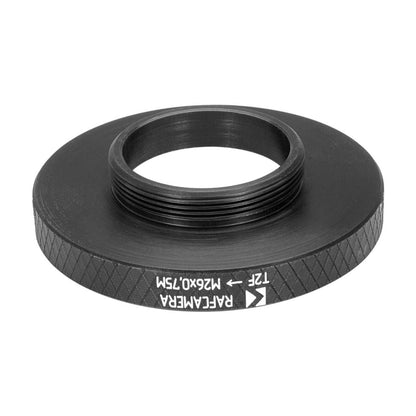 T2 female to M26x0.75 male thread adapter for binoviewers