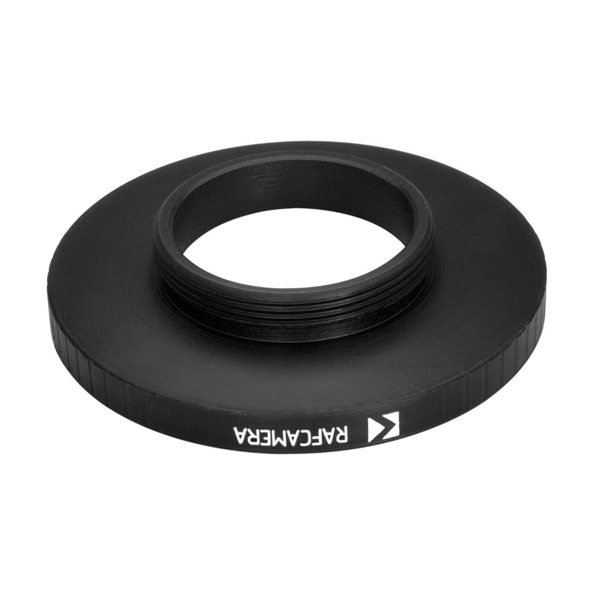 T2 female to M26x0.75 male thread adapter for binoviewers, short