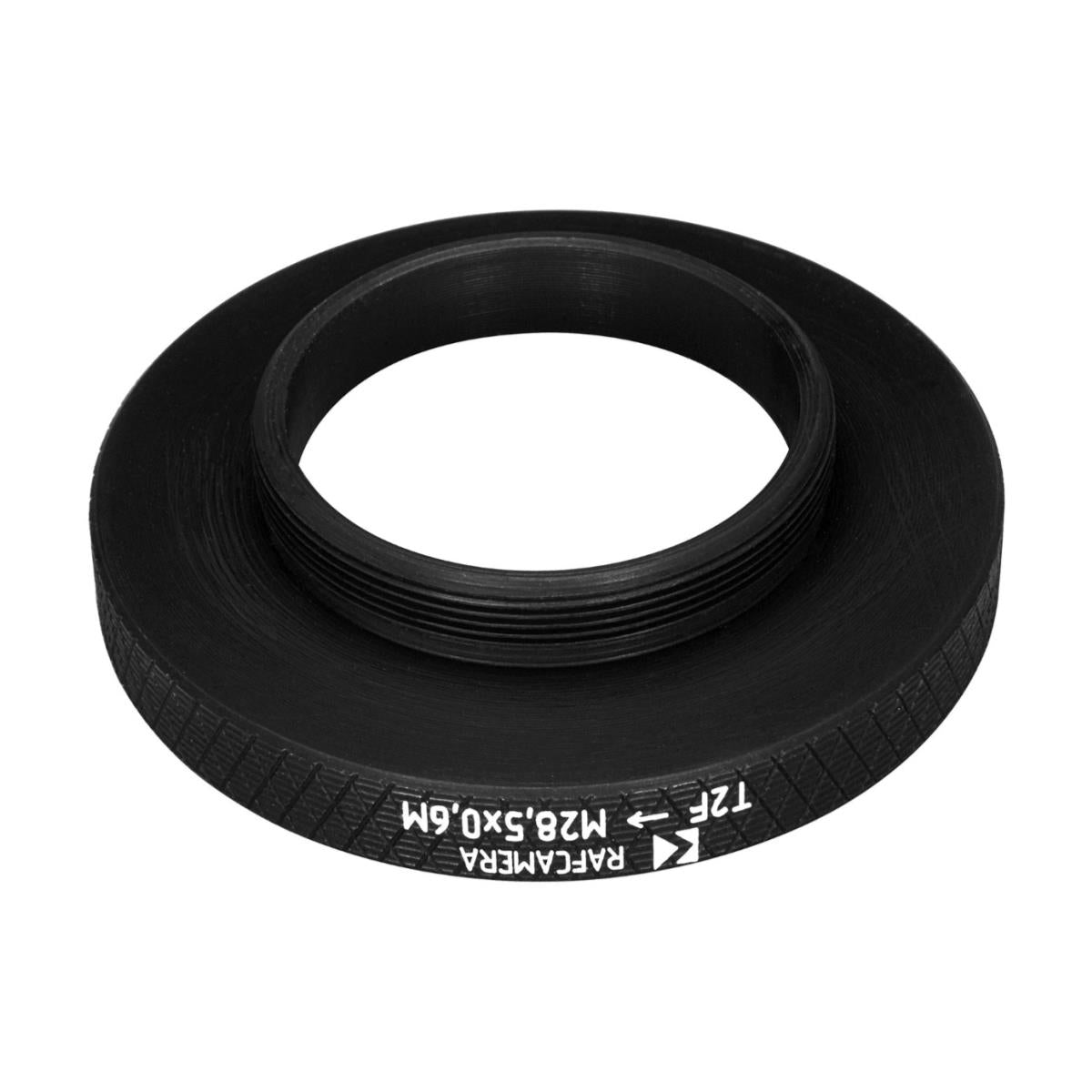 T2 female to M28.5x0.6 male thread adapter
