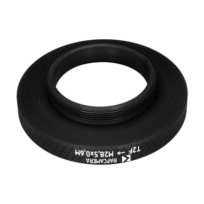 T2 female to M28.5x0.6 male thread adapter