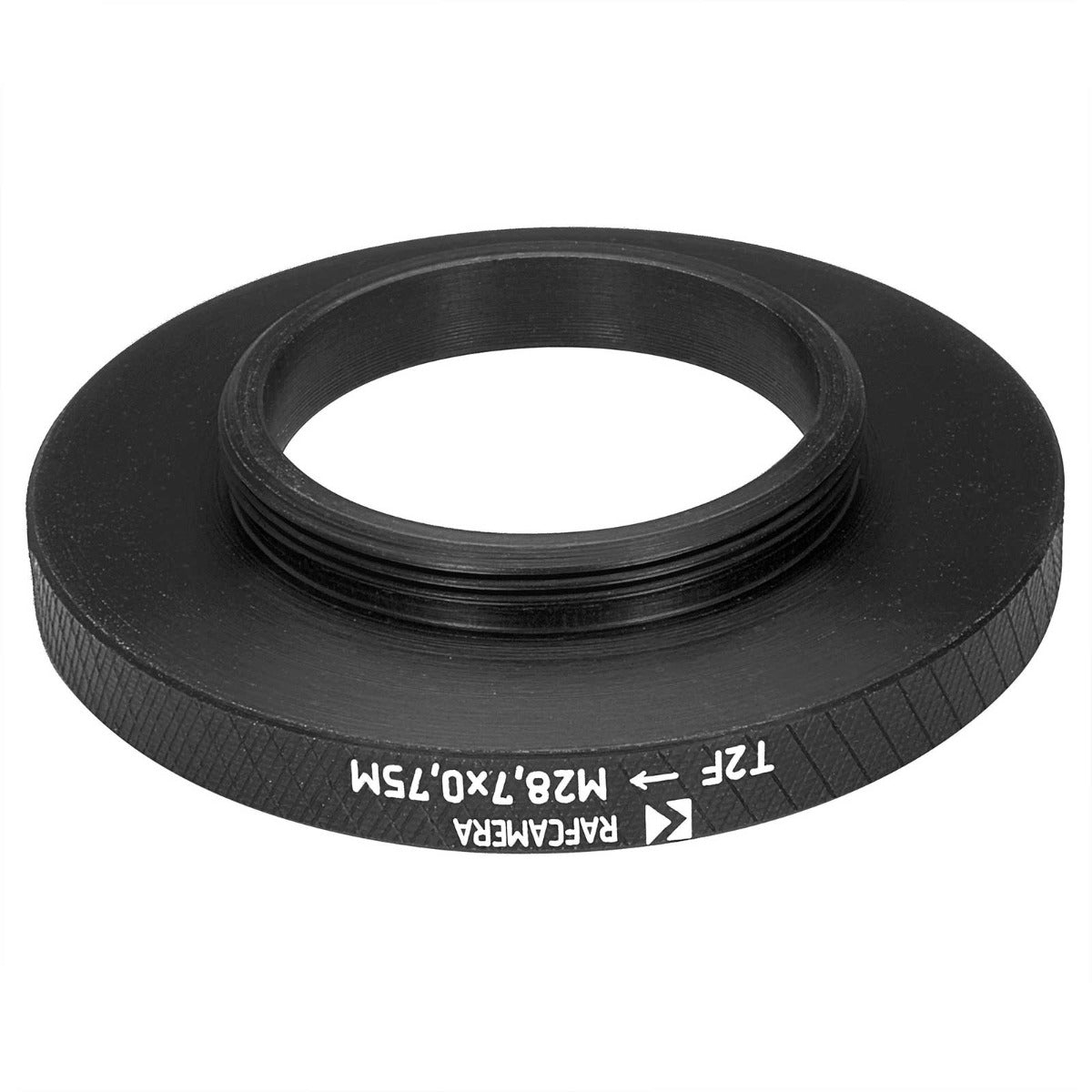 T2 female to M28.7x0.75 male thread adapter for Orion binoviewer
