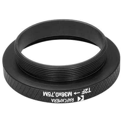 T2 female to M36x0.75 male thread adapter for Copal #1 shutter