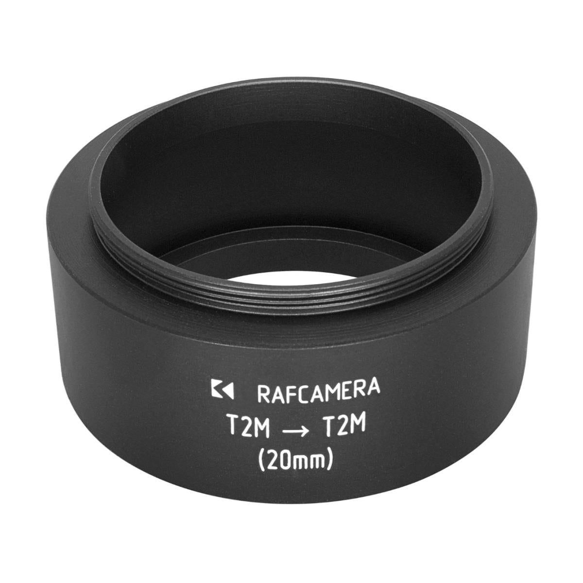M42x0.75 male to M42x0.75 male thread adapter, 20mm long