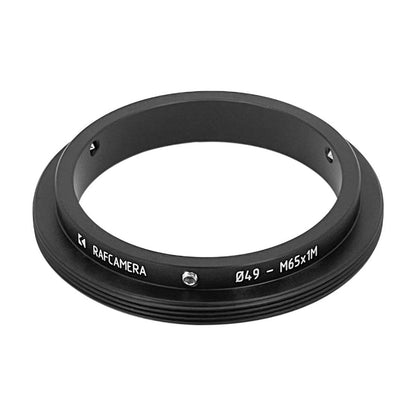 49mm clamp to M65x1 male thread adapter for LS1610A lens