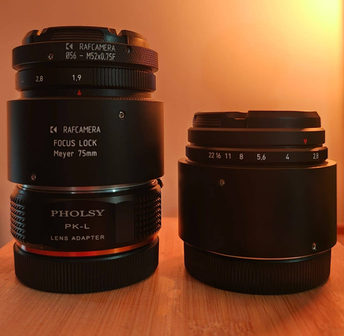Focus Lock for Meyer Optik Primoplan 75 f1.9 II lens