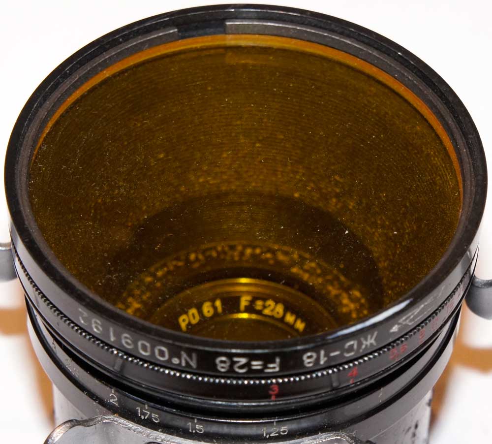 M56x0.5 Filter - YC-18 for 28mm Konvas lens