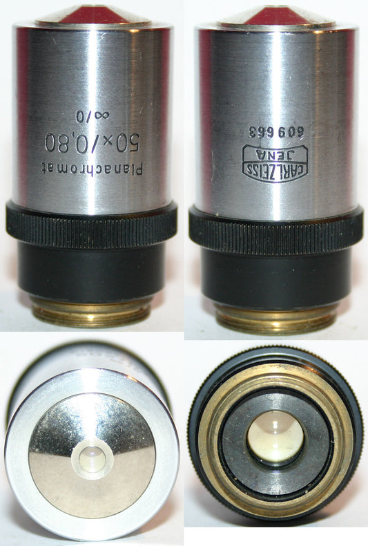 Zeiss Microscope Objective - Planachromat 50x0.80