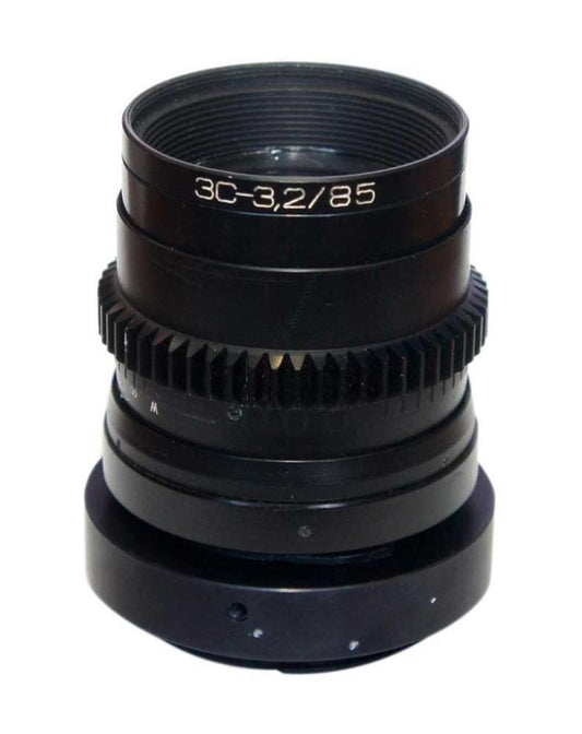 3.2/85mm lens for Russian spy camera Zasada