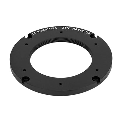ZWO faceplate with M48x0.75 female thread