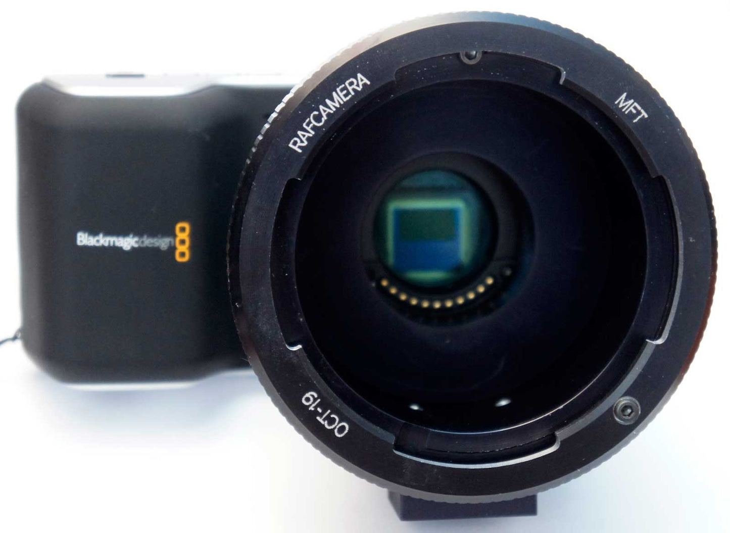 OCT-19 lens to MFT (micro 4/3) camera mount adapter