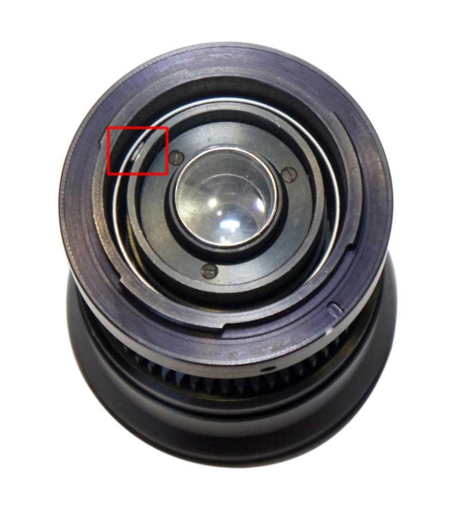 4.5/135mm lens for Russian spy camera Zasada